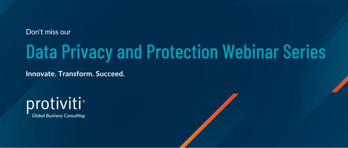 Data Privacy and Protection Series