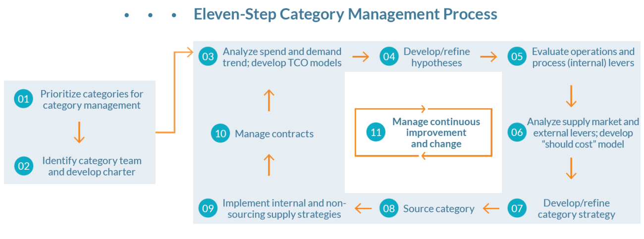 Eleven Step Category Management Process