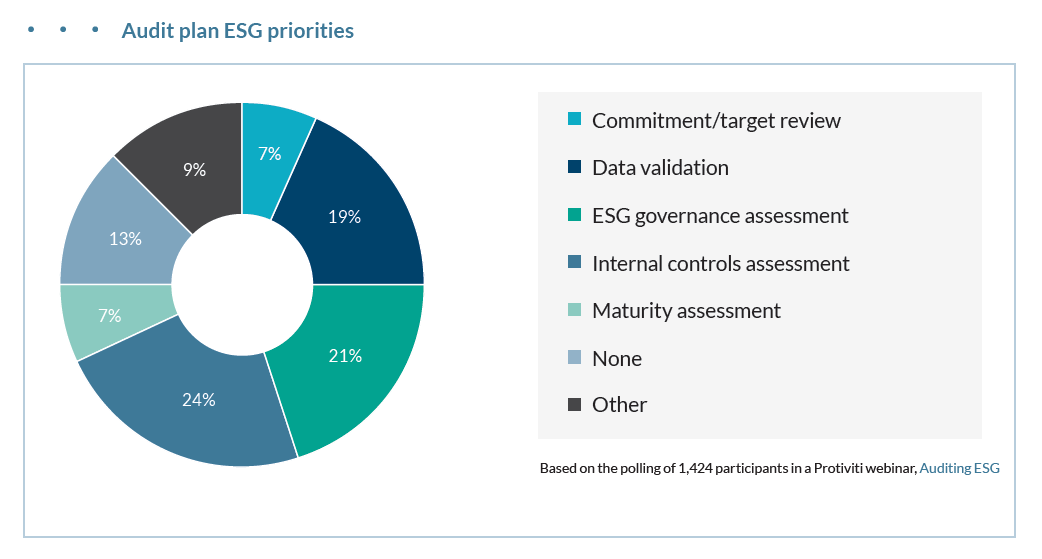 Audit plan ESG strategies