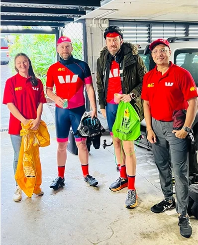 Protiviti Australia Tour de Cure ride crew